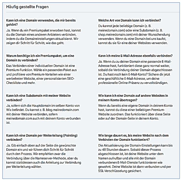 Häufig gestellte Fragen