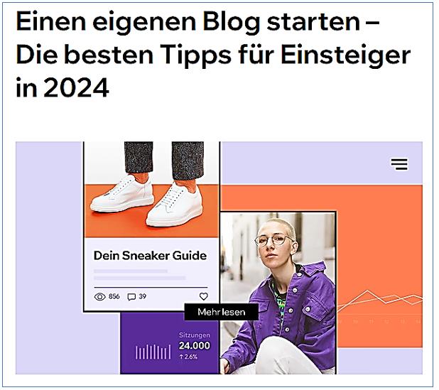 Bild Vereine  24  Eigenen Blog starten