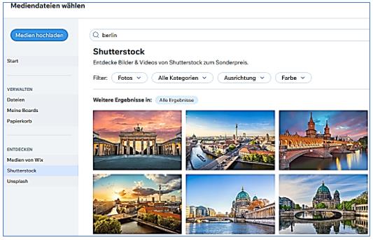 22 Medien Shutterstock (kostenpflichtig)